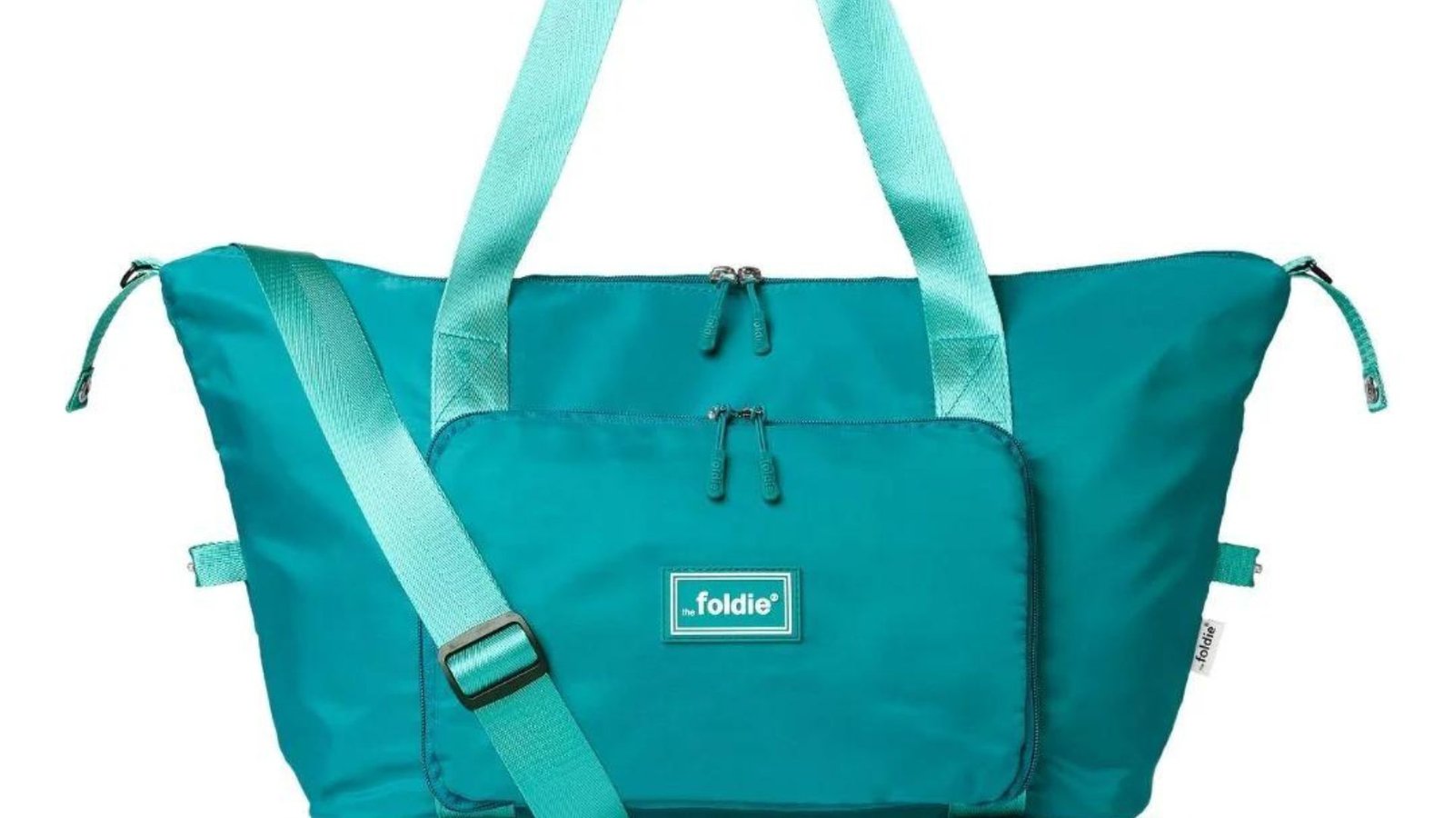 A Blue Foldie Travel Bag